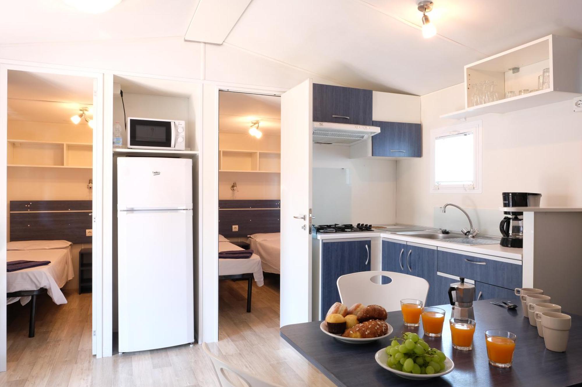 Happy Camp Mobile Homes In Camping Village Rosapineta Rosolina Mare Bagian luar foto