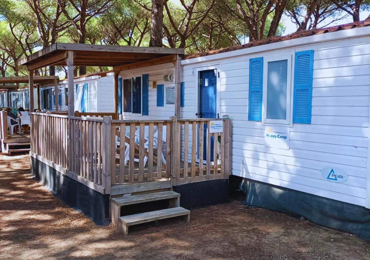 Happy Camp Mobile Homes In Camping Village Rosapineta Rosolina Mare Bagian luar foto
