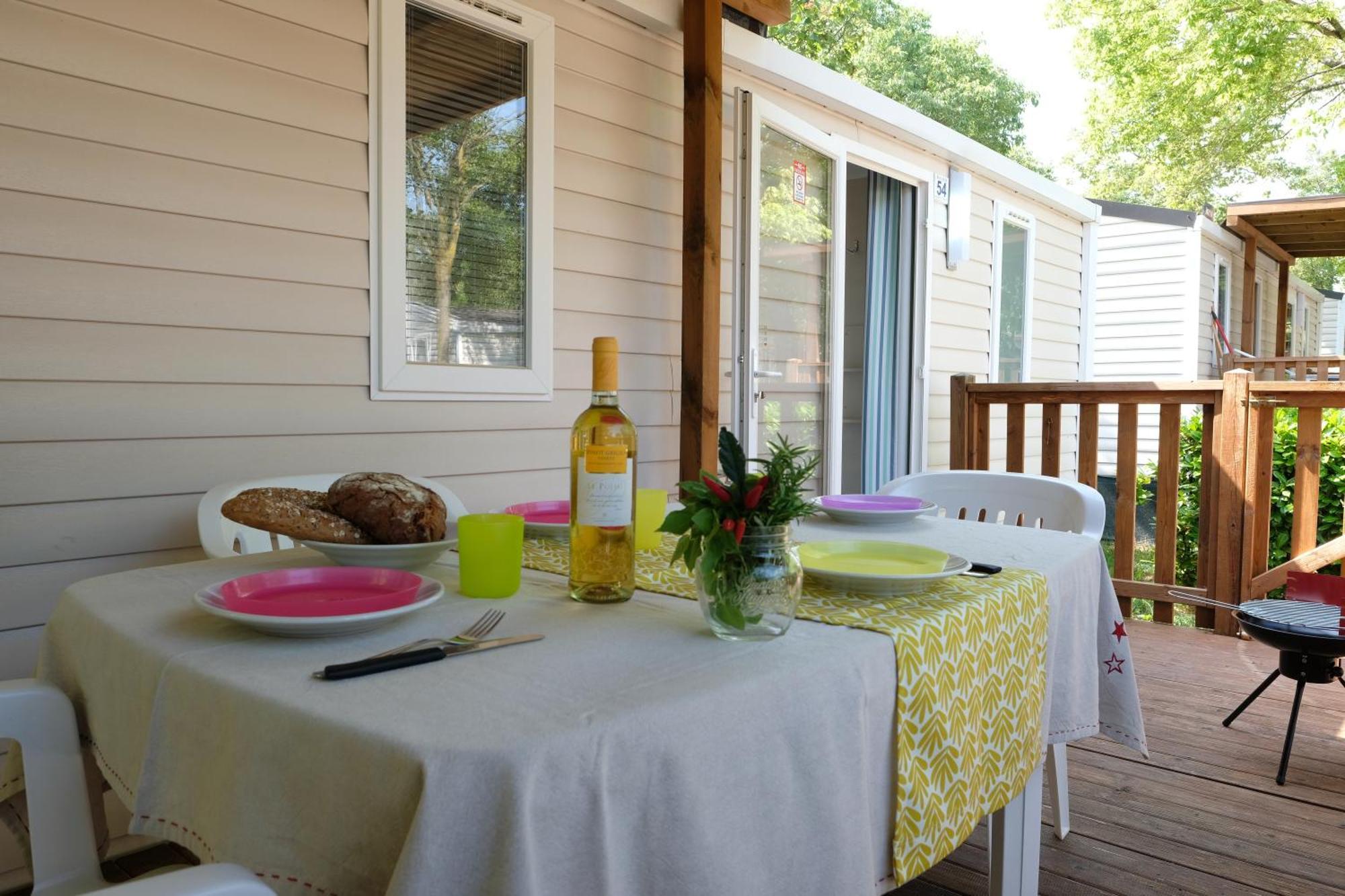 Happy Camp Mobile Homes In Camping Village Rosapineta Rosolina Mare Bagian luar foto